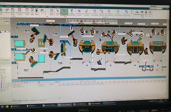 柏林特斯拉工廠(chǎng)電池殼線(xiàn)
